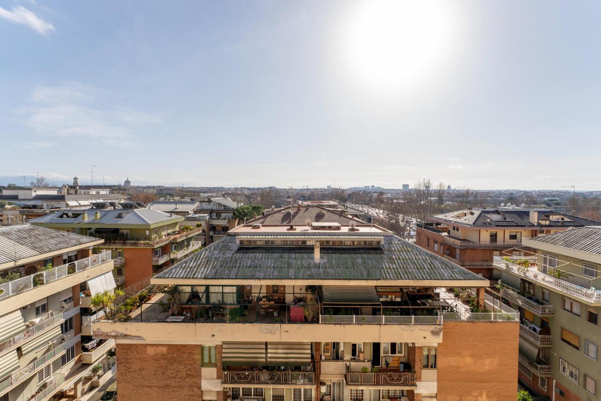 Cielo Suite, Panoramic View With Jacuzzi Appartement Rome